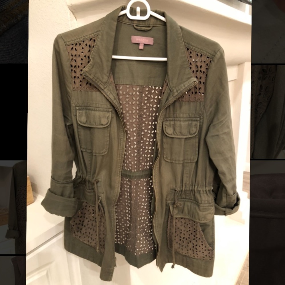 Francesca’s Army Green Jacket